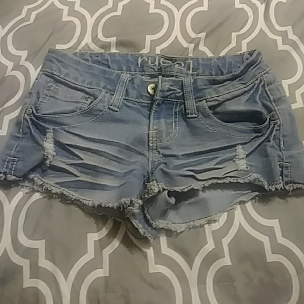 Sz 0/1 jean shorts rue 21